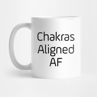 Chakras Aligned AF Mug